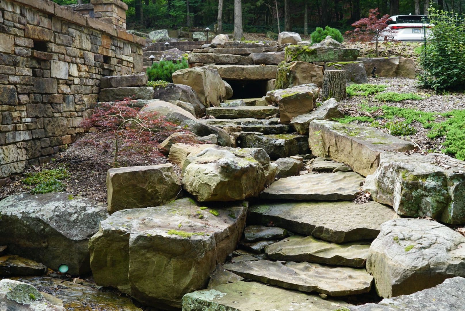 Crafting a Natural Stone Haven with Arkansas Sandstone