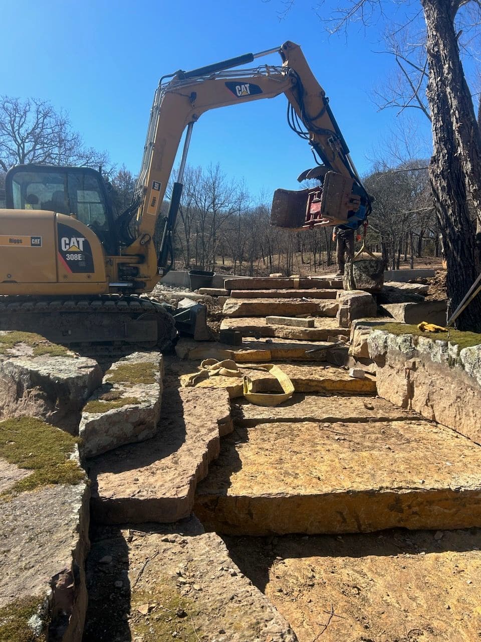 Project Building a Natural Water Spillway in Northwest Arkansas image