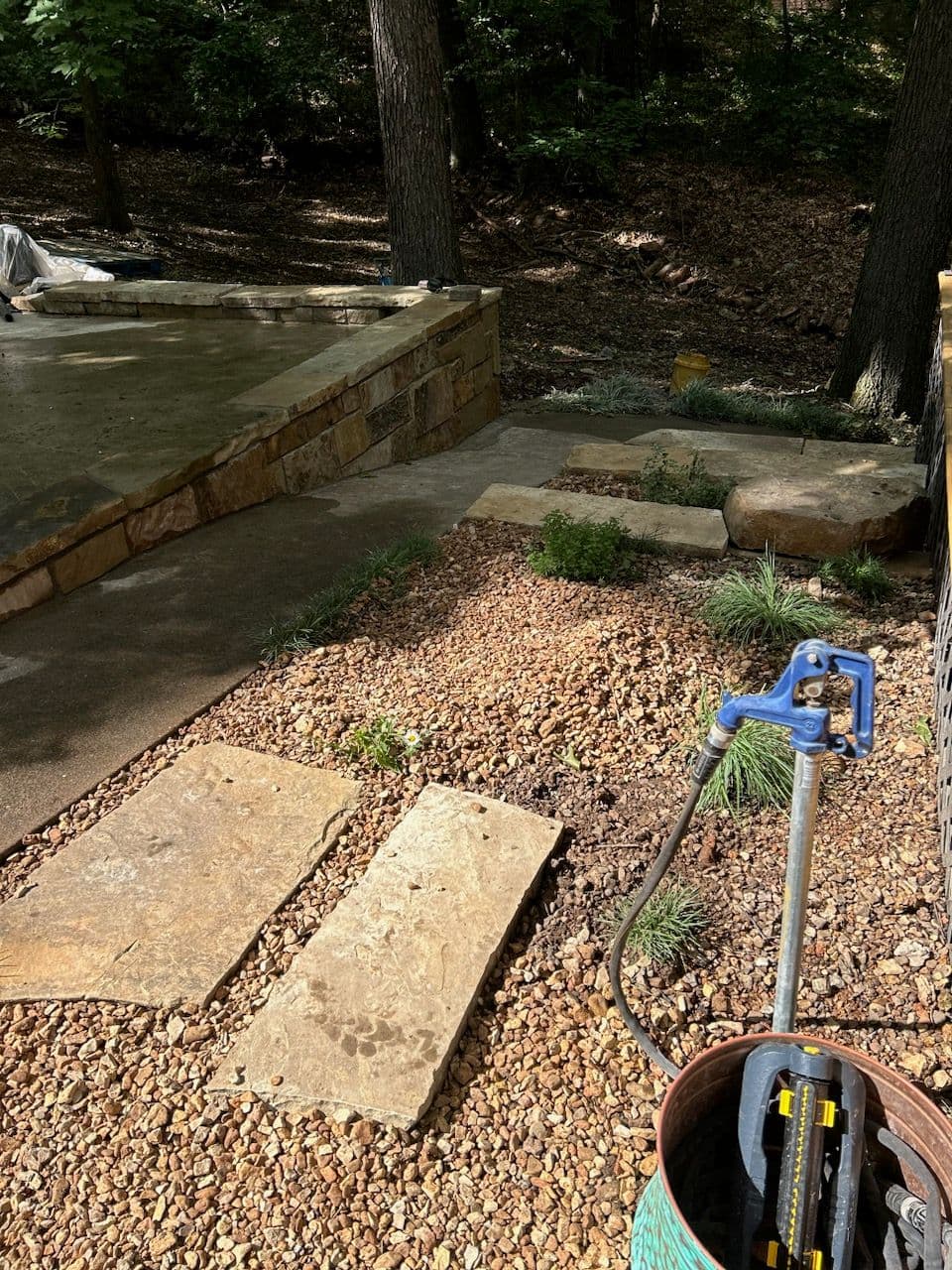 Nature-Inspired Stone Design at Bella Vista Home